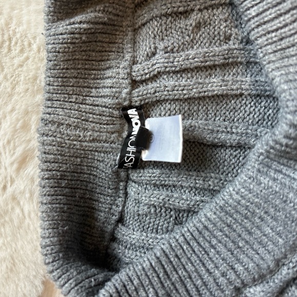 Fashion Nova Gray Knit Leggings - Picture 4 of 5